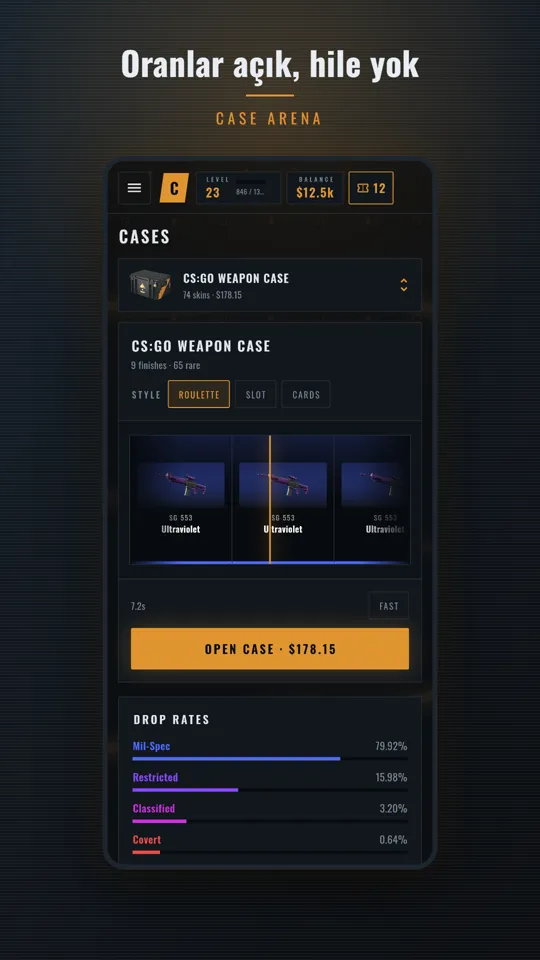 Case Arena ekran görüntüsü 3
